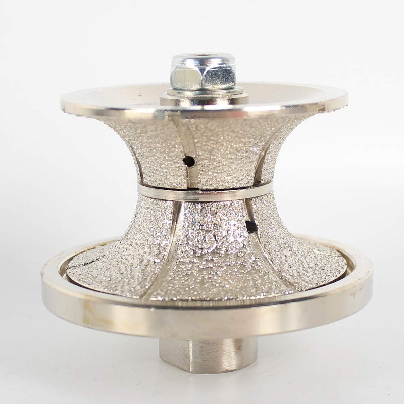 Raizi V40(1-1/2") 40mm Full Bullnose Diamond Hand Profiler/Router Bits with 5/8-11 Thread for Granite Countertop - Image 5